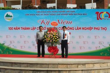 Kỷ niệm 100 năm ngày thành lập cơ sở nghiên cứu Nông Lâm nghiệp Phú Thọ