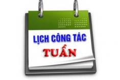 Lịch công tác Tuần từ ngày 30/3 đến 3/4 năm 2020