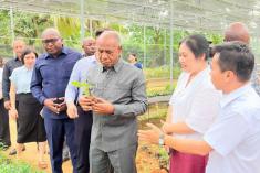 ĐOÀN ĐẠI BIỂU BỘ NÔNG NGHIỆP VÀ LÂM NGHIỆP NƯỚC CỘNG HOÀ ANGOLA THĂM VÀ LÀM VIỆC TẠI VIỆN KHOA HỌC KỸ THUẬT NÔNG LÂM NGHIỆP MIỀN NÚI PHÍA BẮC